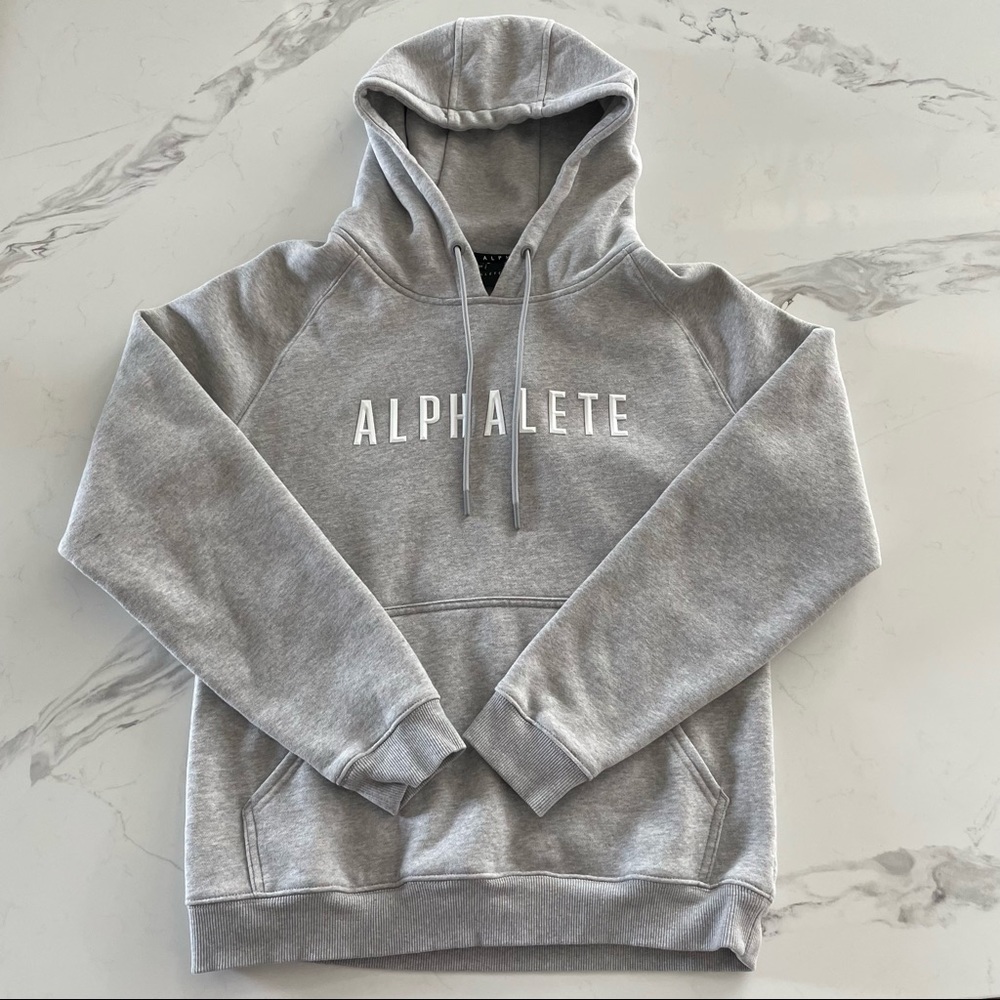 Women’s Grey Alphalete Hoodie